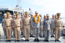 พล.ร.ต.ณัฐพล พรหมขุนทอง ผู้บัญชาการกองเรือยามฝั่ง เป็นประธานในพิธีส่งเรือไปปฏิบัติราชการทัพเรือภาคที่ 2 ในวันอังคารที่ 26 ธันวาคม 2566 ณ บริเวณท้ายเรือ ต.113 ท่าเรือแหลมเทียน ฐานทัพเรือสัตหีบ อ.สัตหีบ จว.ชลบุรี 